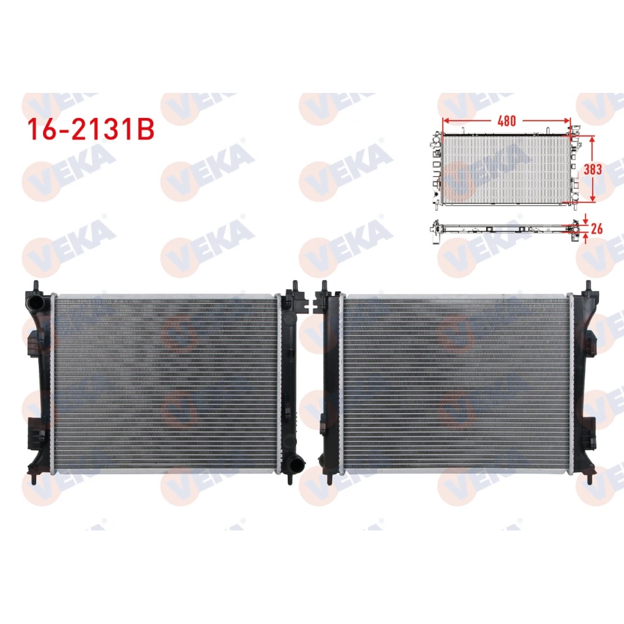 SU RADYATORU BRAZING HYUNDAI ACCENT BLUE 1.6 CRDI M-T 2012-