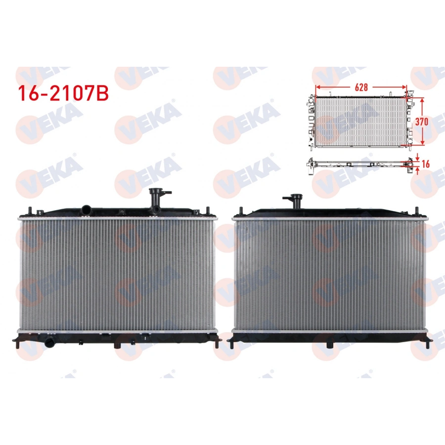 SU RADYATORU BRAZING HYUNDAI ACCENT ERA 1.4i 16v M-T 2006-2012