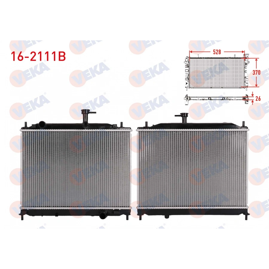 SU RADYATORU BRAZING HYUNDAI ACCENT ERA 1.5 CRDI M-T 2006-2012