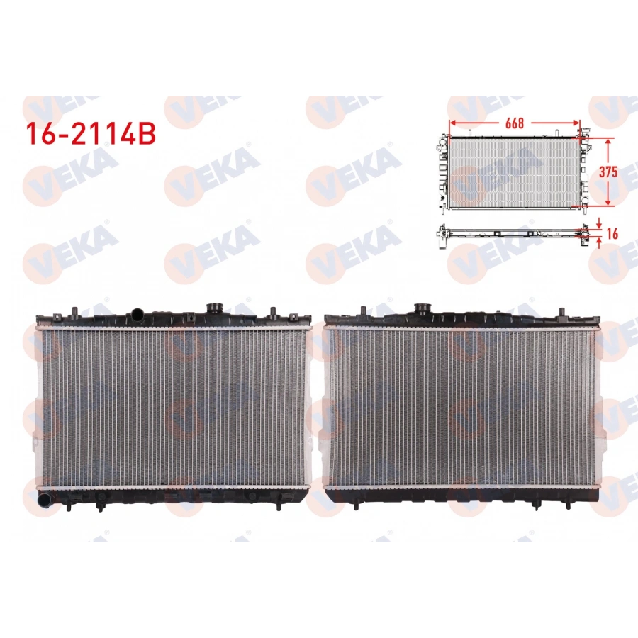 SU RADYATORU BRAZING HYUNDAI ELANTRA 1.6i M-T AC+/- 2001-2007