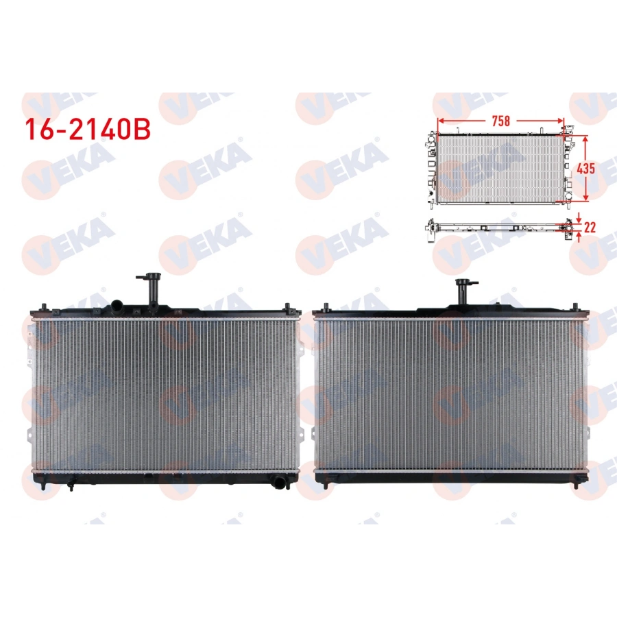 SU RADYATORU BRAZING HYUNDAI H1 2.5 CRDI M-T AC- 2008-