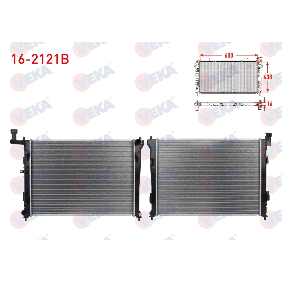 SU RADYATORU BRAZING HYUNDAI I30 (FD) 1.4i M-T 2007-2011