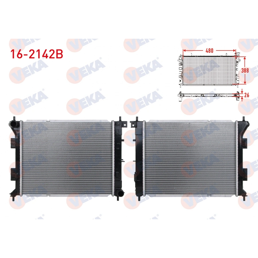 SU RADYATORU BRAZING HYUNDAI I30 (GD) 1.6 CRDI M-T AC+/- 2011-