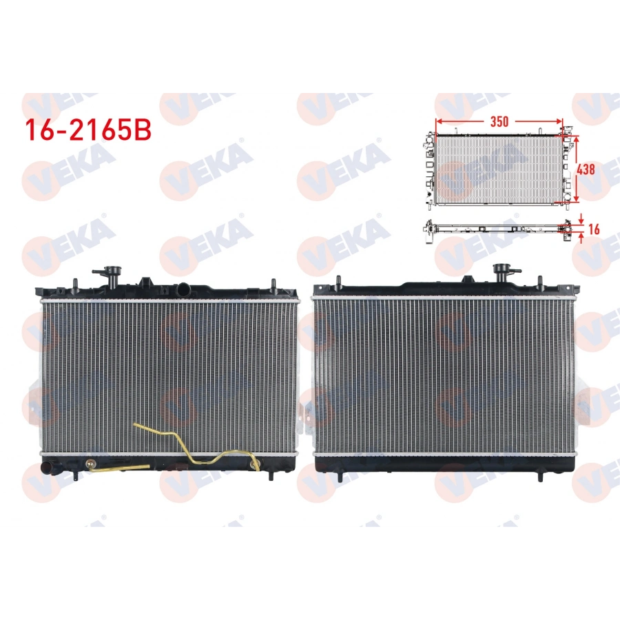 SU RADYATORU BRAZING HYUNDAI MATRIX 1.5 CRDI - 1.6 A-T 2001-2010