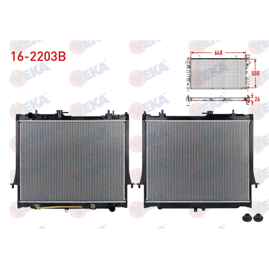 SU RADYATORU BRAZING ISUZU D-MAX 2.5 D 4X4 A-T 2012-