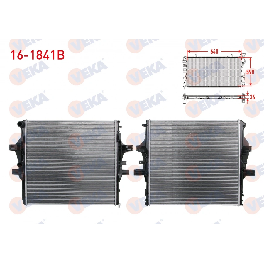 SU RADYATORU BRAZING IVECO DAILY V 3.0 D M-T AC+/- 2011-2014
