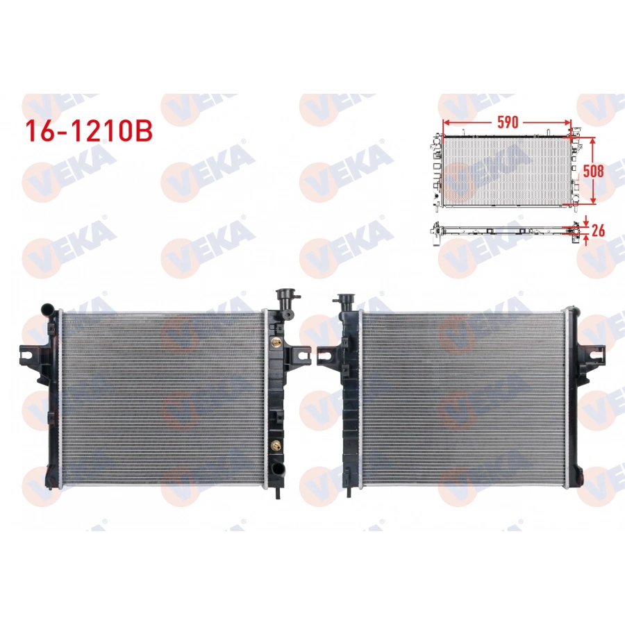 SU RADYATORU BRAZING JEEP GRAND CHEROKEE II (WJ,WG) 4.7 V8 A-T 1998-2005