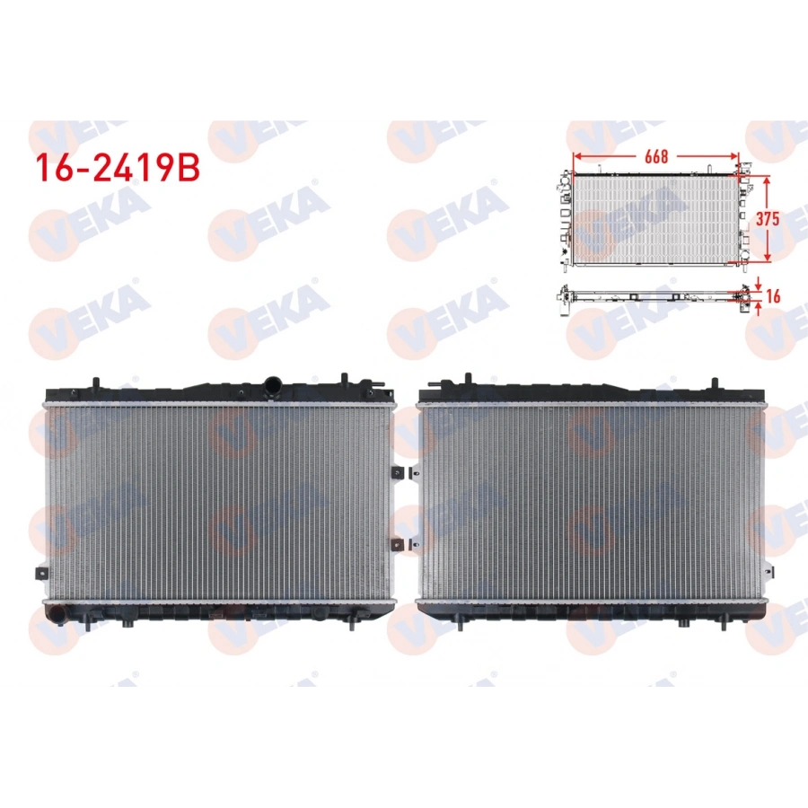 SU RADYATORU BRAZING KIA CERATO (LD) 1.5 CRDI M-T AC+/- 2004-2012