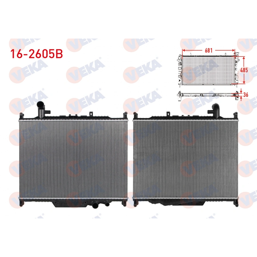 SU RADYATORU BRAZING LAND ROVER RANGE ROVER SPORT (LS) 3.0 TD A-T/M-T AC+/- 2009-2013