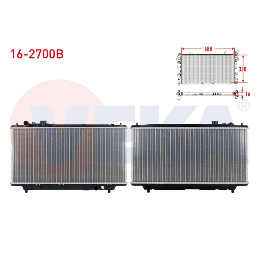 SU RADYATORU BRAZING MAZDA 323 FAMILIA 1.5 M-T 1993-1999