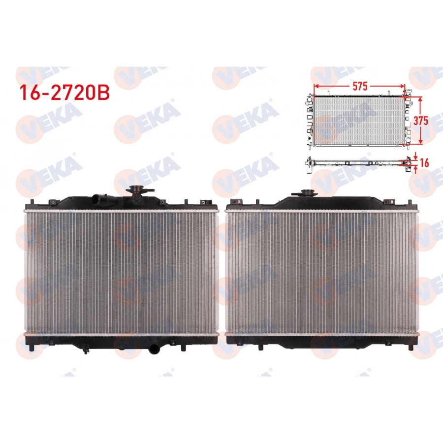 SU RADYATORU BRAZING MAZDA CX-3 2.0 2016-