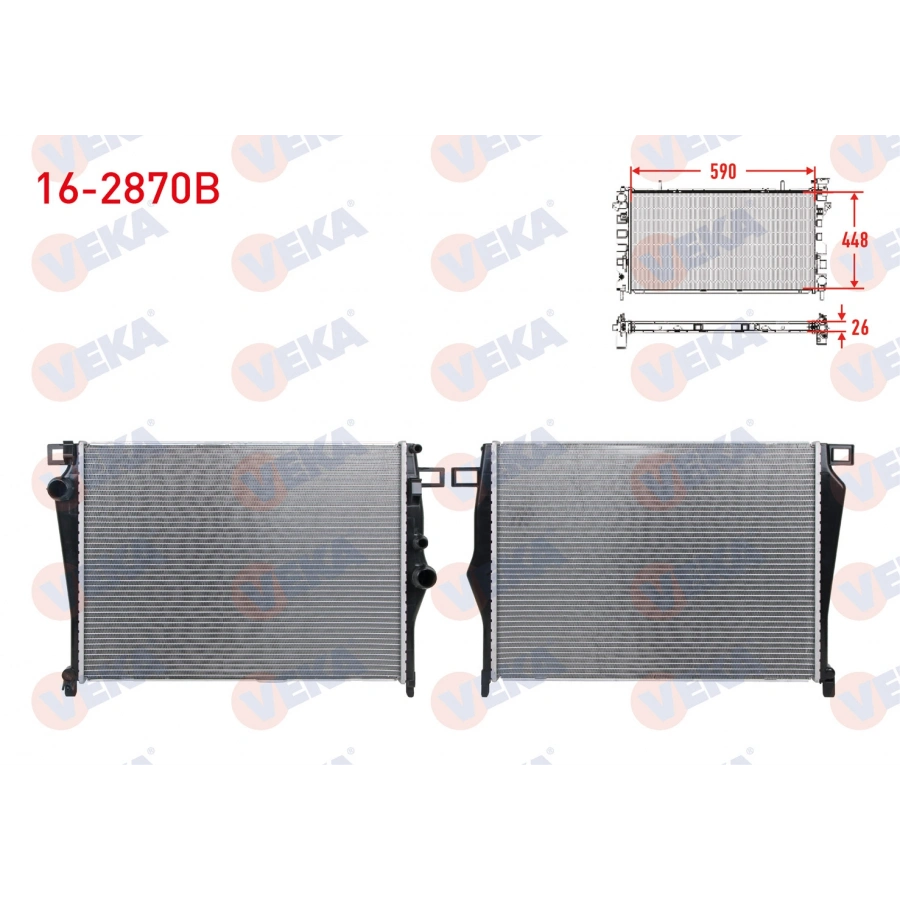 SU RADYATORU BRAZING MERCEDES C SERISI (W205) C 180 - C 200 D BlueTEC 2014-2018