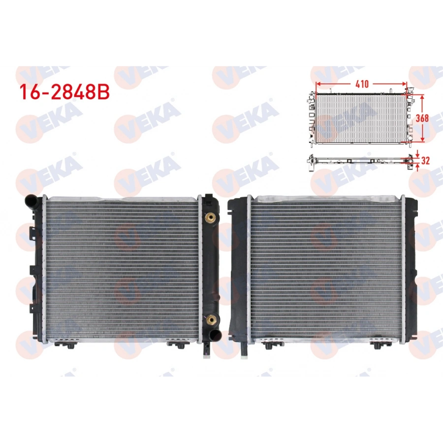 SU RADYATORU BRAZING MERCEDES E SERISI (W124) 200 E A-T AC- 1988-1993