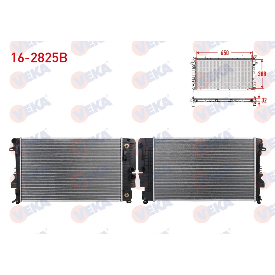 SU RADYATORU BRAZING MERCEDES VITO (W639) 113 CDI A-T 2003-2014