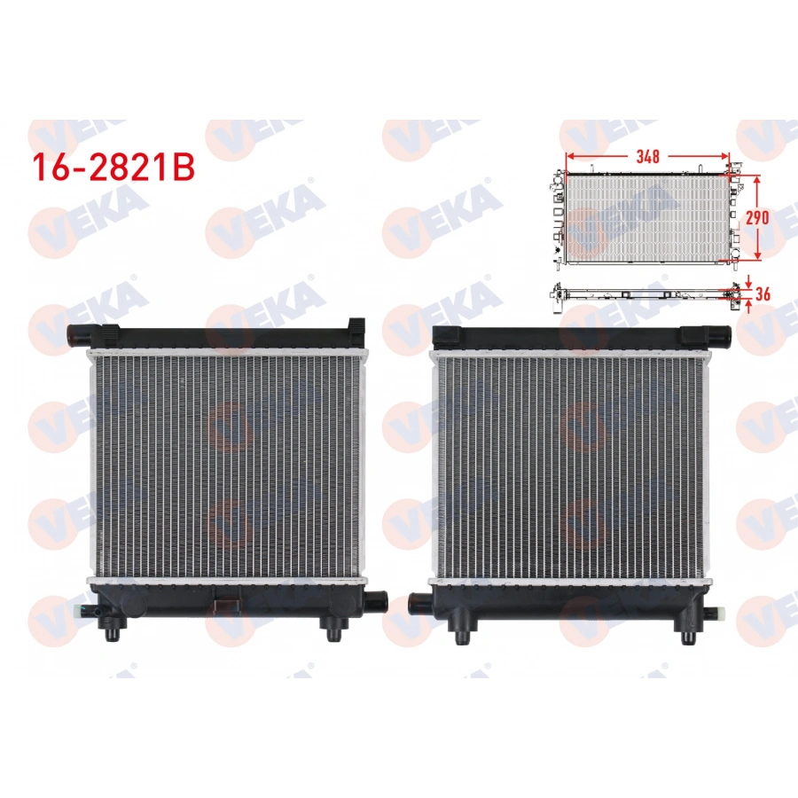SU RADYATORU BRAZING MERCEDES (W124) 2.0 M-T AC- 1984-1995