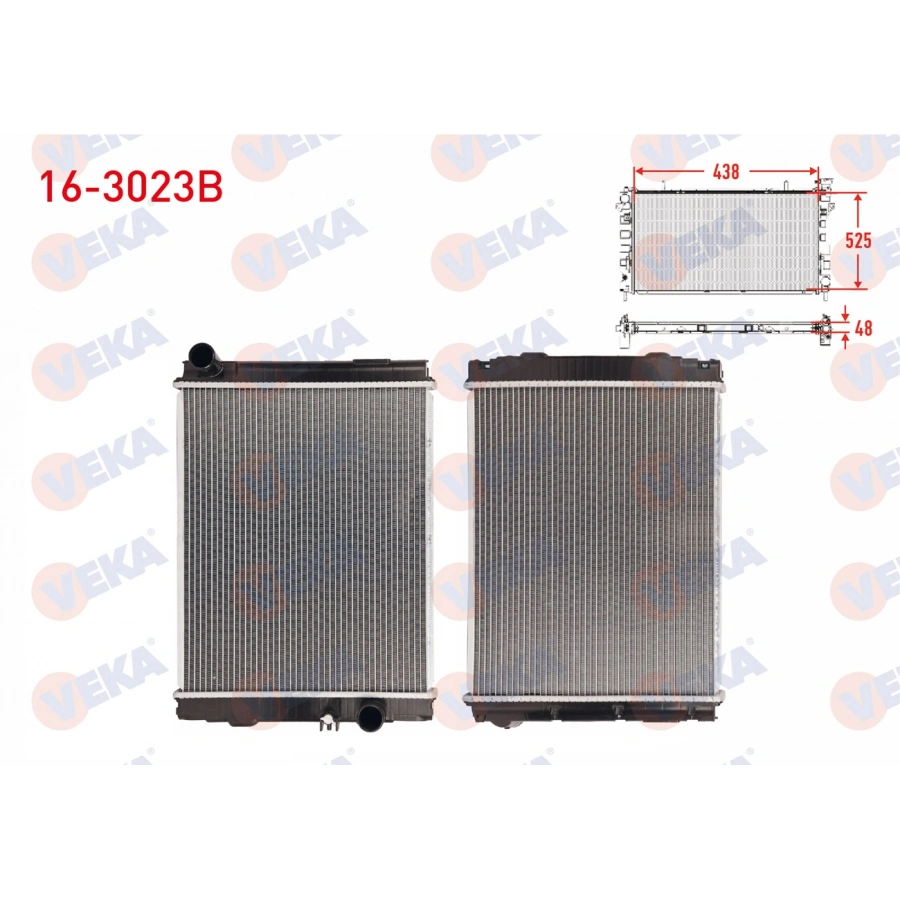 SU RADYATORU BRAZING MITSUBISHI CANTER 711 3.0 2001-2010