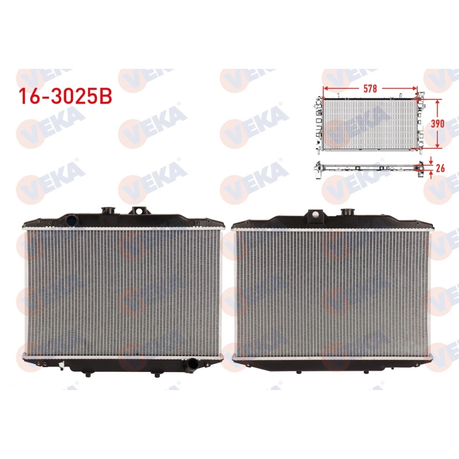 SU RADYATORU BRAZING MITSUBISHI L300 (P0W,P1W) 2.5 D 1997-2006
