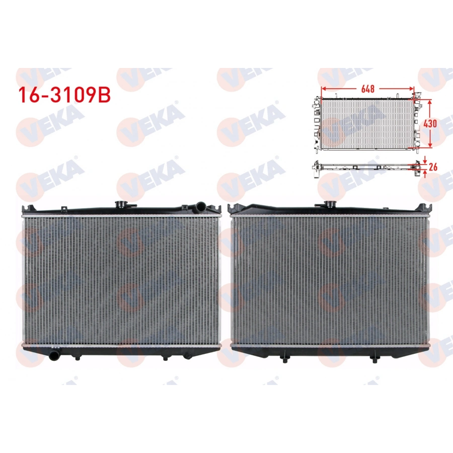 SU RADYATORU BRAZING NISSAN PICK UP (D21) 2.5 D M-T 1985-1998