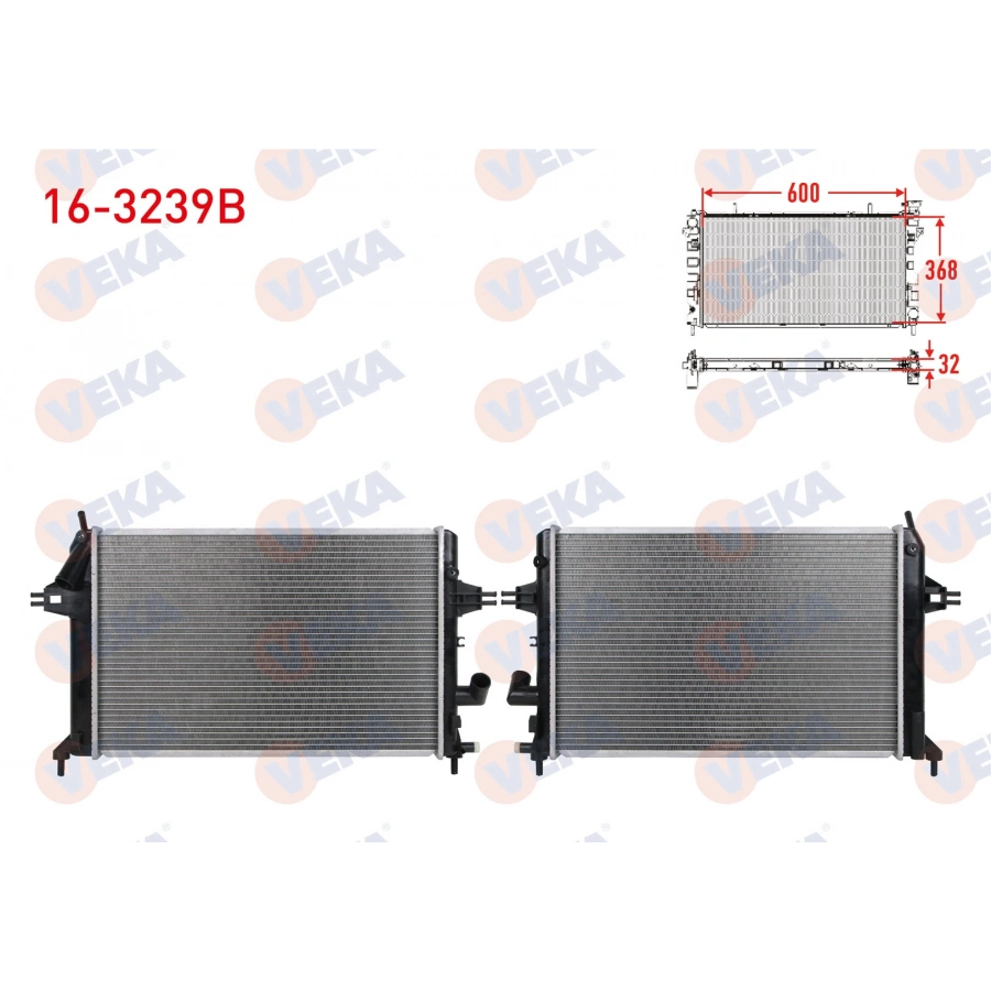 SU RADYATORU BRAZING OPEL ASTRA G (F69) 1.7 TD M-T 1998-2005