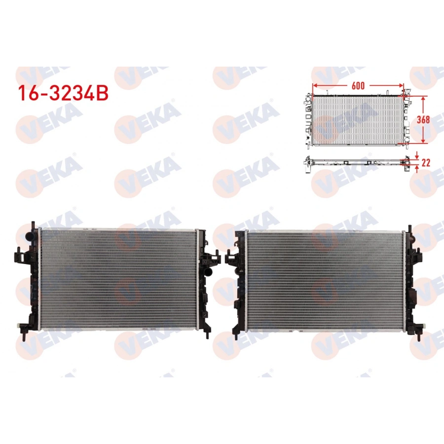 SU RADYATORU BRAZING OPEL CORSA C 1.3 CDTI M-T 2000-2006