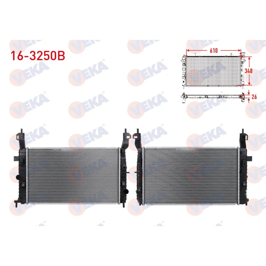 SU RADYATORU BRAZING OPEL MERIVA A 1.7 CDTI M-T 2003-2010