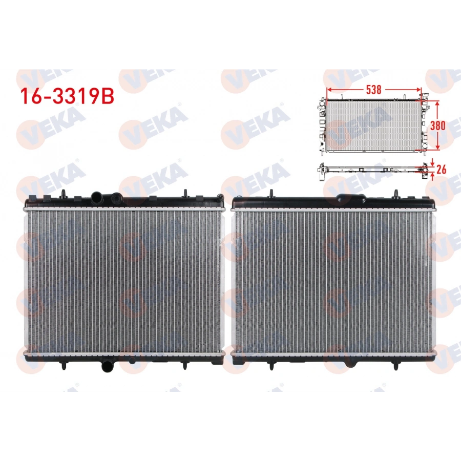 SU RADYATORU BRAZING PEUGEOT PARTNER TEPEE 1.6 HDI M-T 2008-