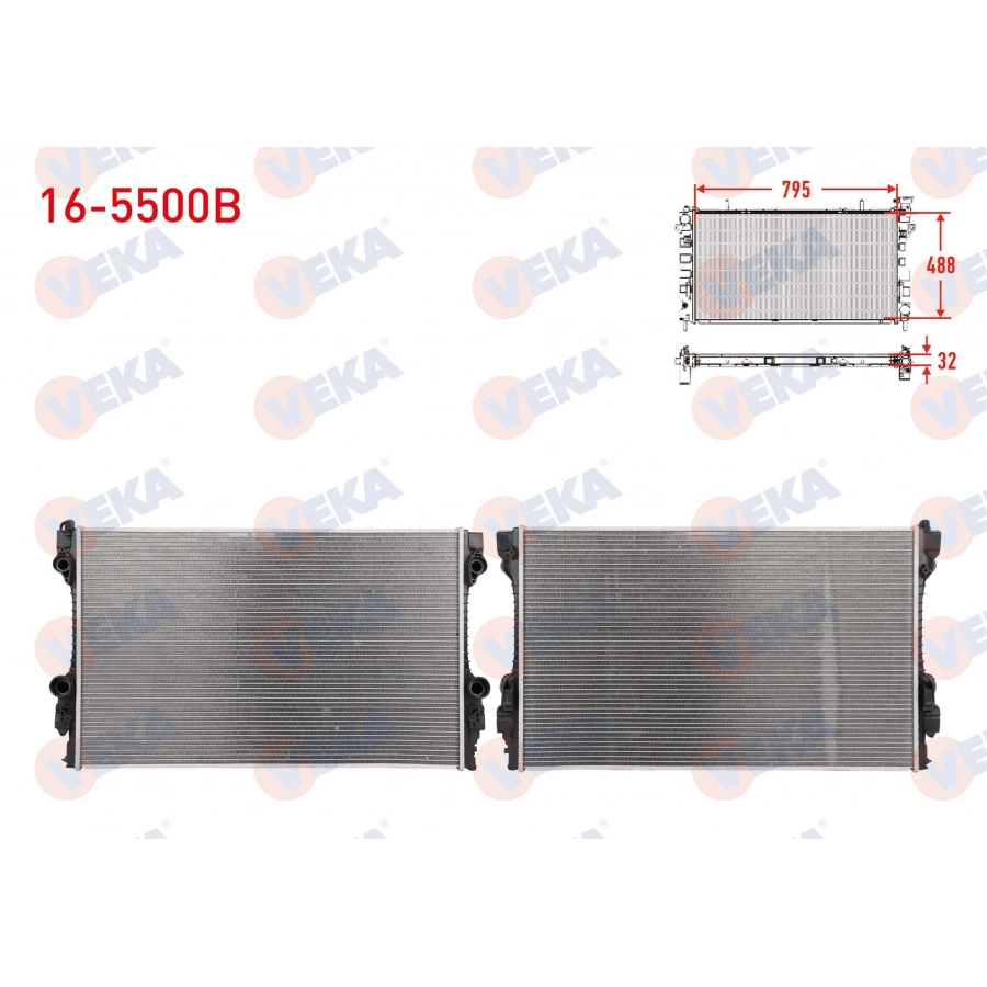 SU RADYATORU BRAZING PORSCHE PANAMERA 3.6 A-T 2010-