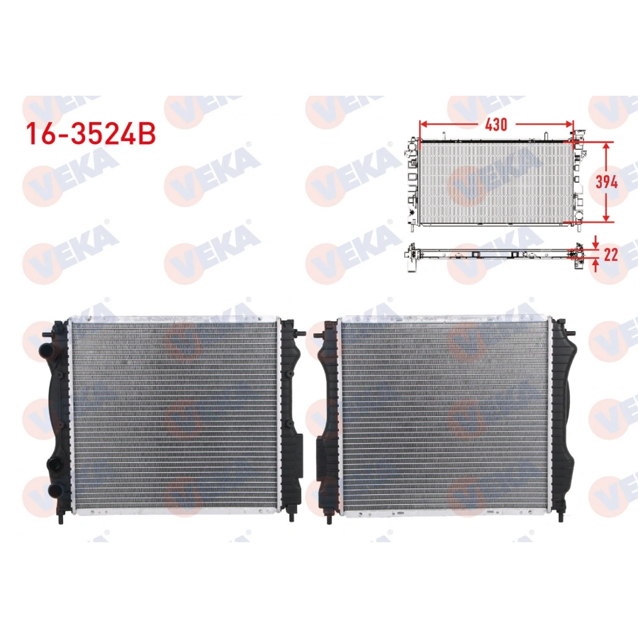 SU RADYATORU BRAZING RENAULT EXPRESS (F40,G40) 1.4 E7J MOTOR M-T 1985-1998