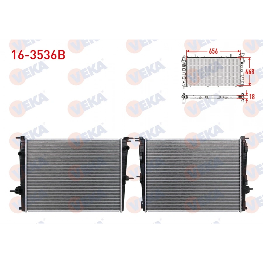 SU RADYATORU BRAZING RENAULT FLUENCE (L30) 1.6 16v M-T AC+/- 2009-