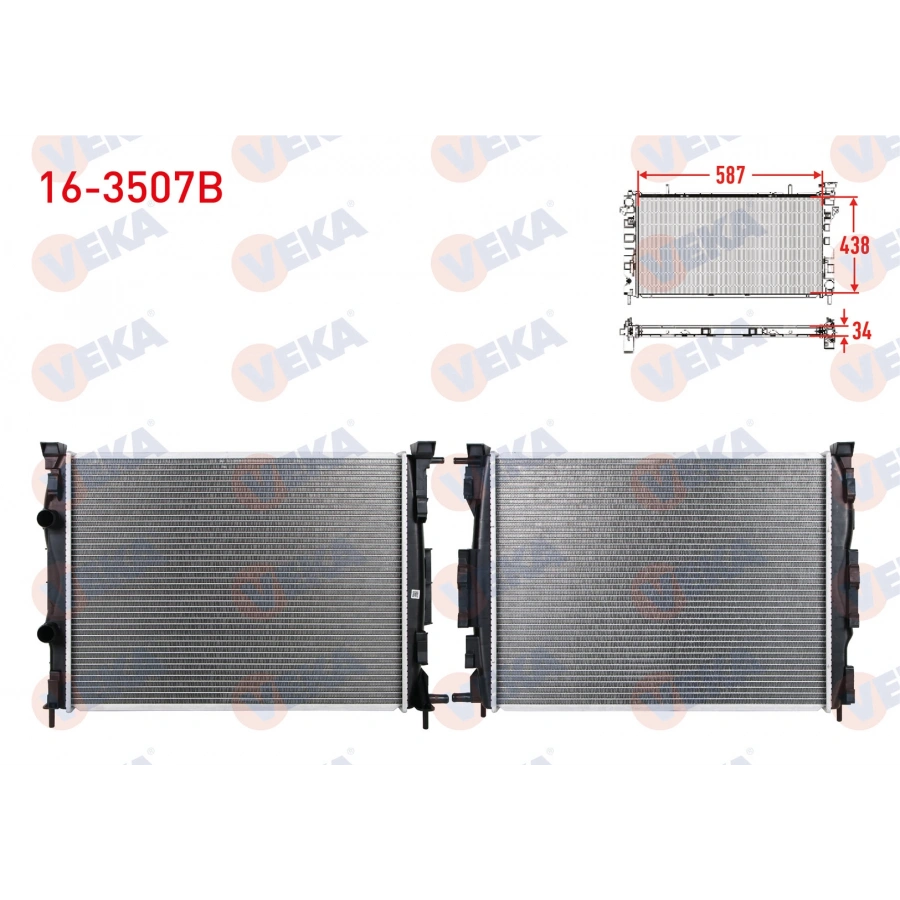 SU RADYATORU BRAZING RENAULT MEGANE II 1.5 DCI M-T 2002-2009