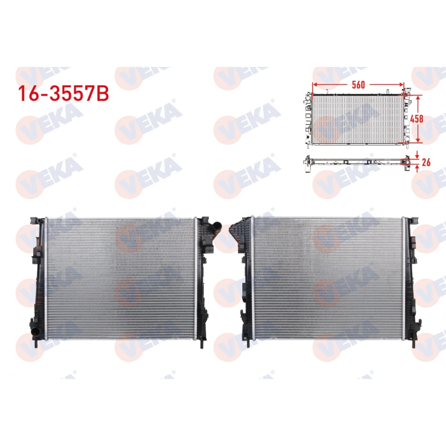 SU RADYATORU BRAZING RENAULT TRAFIC II (FL) 2.0 DCI M-T AC+/- 2006-2014