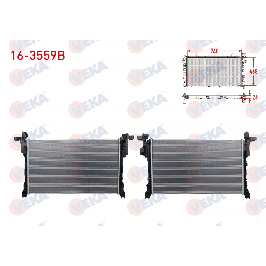 SU RADYATORU BRAZING RENAULT TRAFIC III (JG_) 1.6 DCI M-T AC+ 115 PS 2014-
