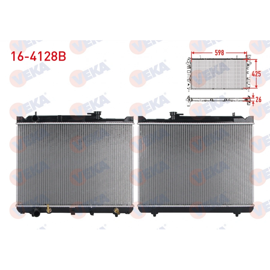 SU RADYATORU BRAZING SUZUKI GRAND VITARA I (FT,GT) 2.7 i A-T 2001-2003