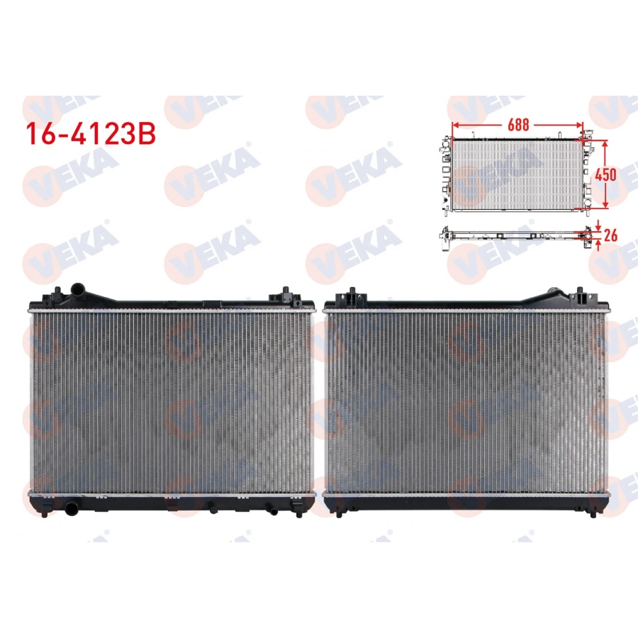 SU RADYATORU BRAZING SUZUKI GRAND VITARA II (JT) 1.9 DDIS M-T 2005-