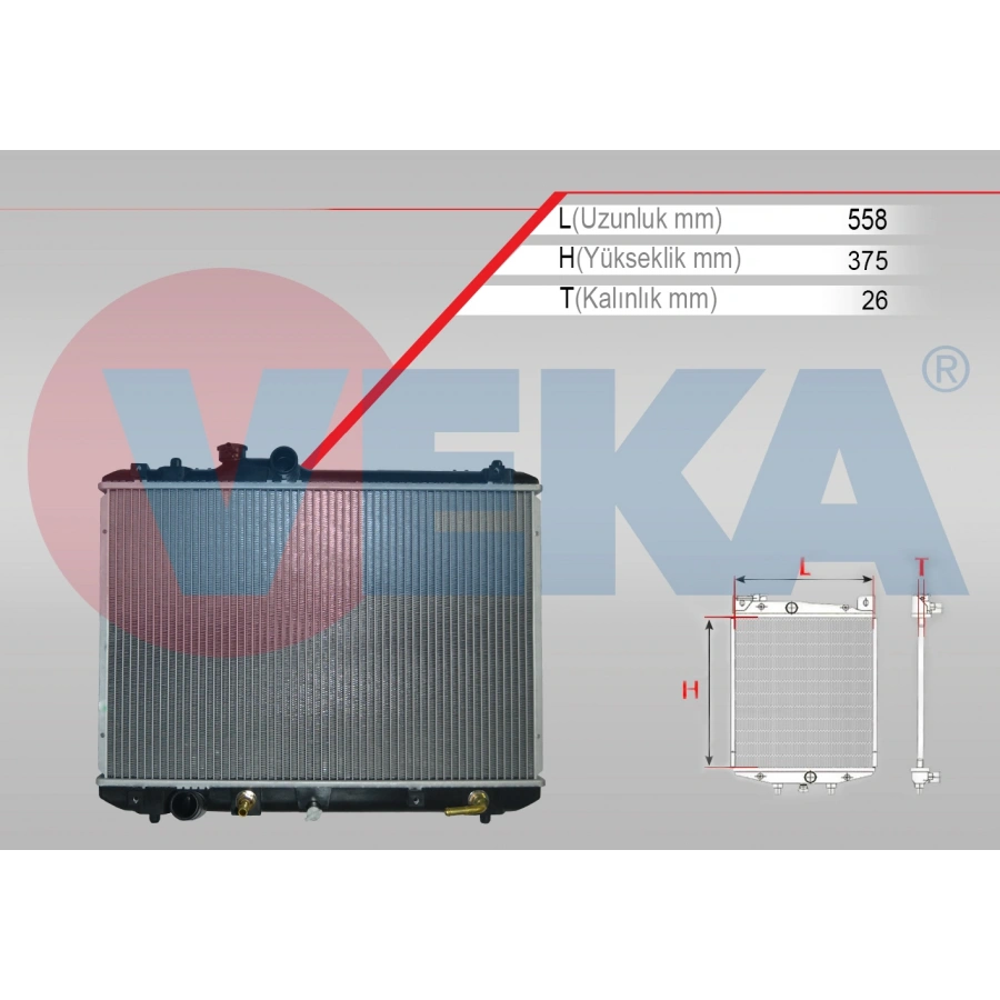 SU RADYATORU BRAZING SUZUKI SWIFT 1.0 A-T 2005-