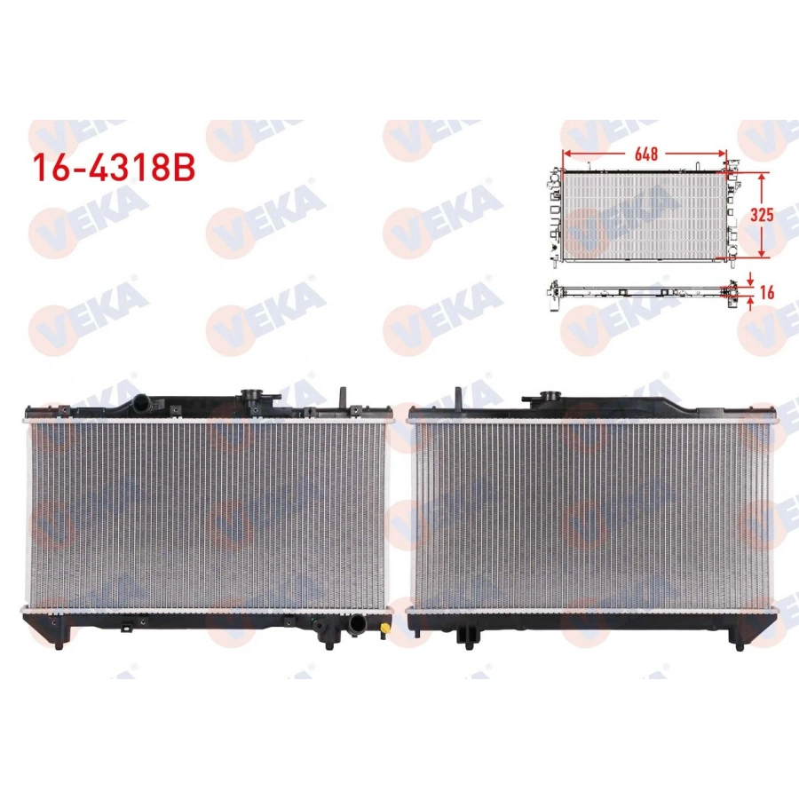SU RADYATORU BRAZING TOYOTA CARINA E (ST191) 2.0i M-T 1992-1997