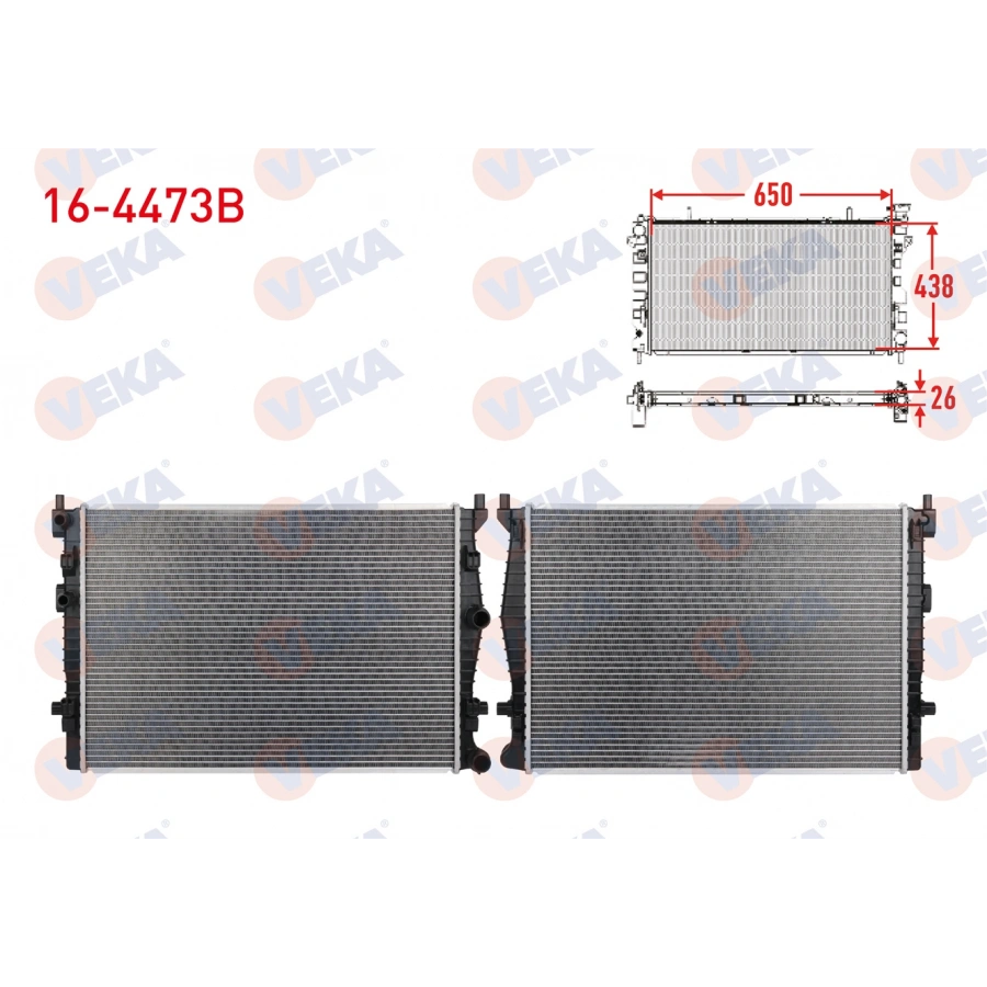 SU RADYATORU BRAZING VAG 1.0 TSI 2020-