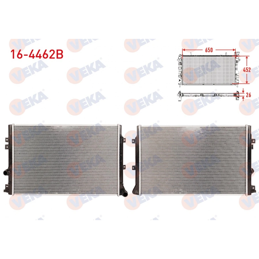 SU RADYATORU BRAZING VOLKSWAGEN TIGUAN (5N_) 1.4 TSI 2007-2016