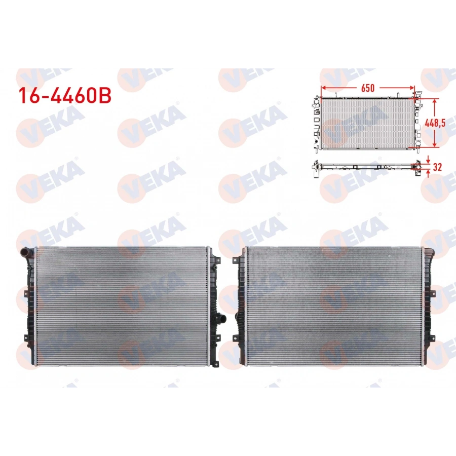 SU RADYATORU BRAZING VOLKSWAGEN TIGUAN (5N_) 1.4 TSI 2007-2016