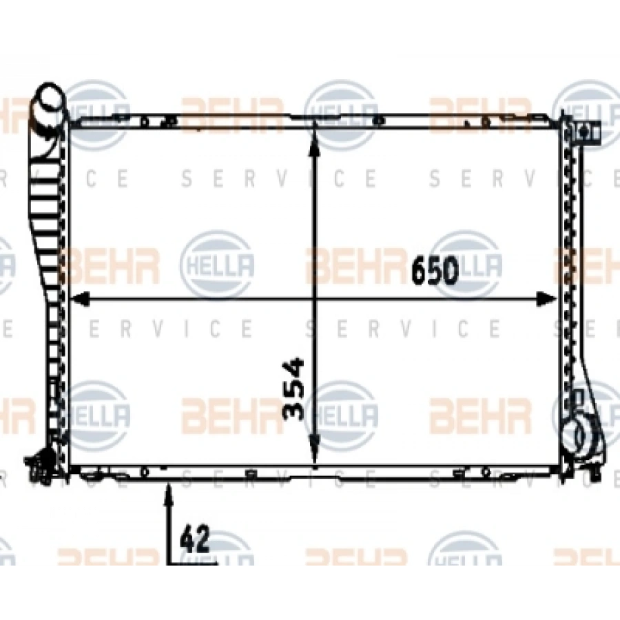 SU RADYATÖRÜ E38-E39 M47-M57-M67 98-03