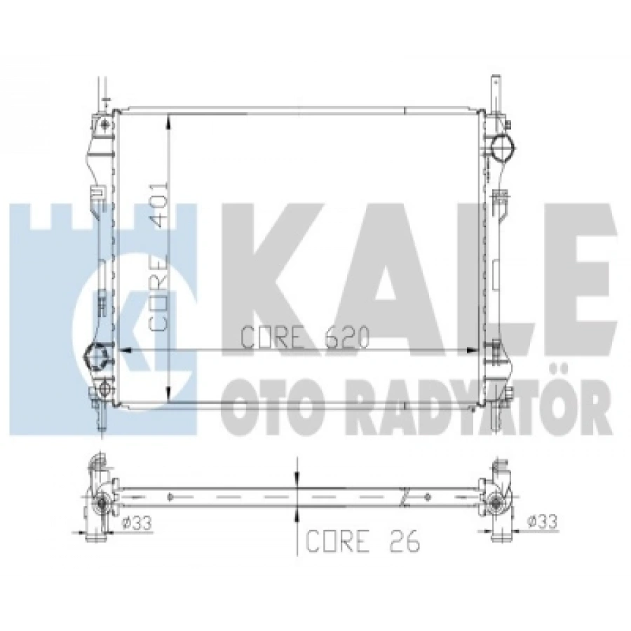 SU RADYATÖRÜ KLIMASIZ BRAZING TRANSIT V-184 2,4 D 01-06