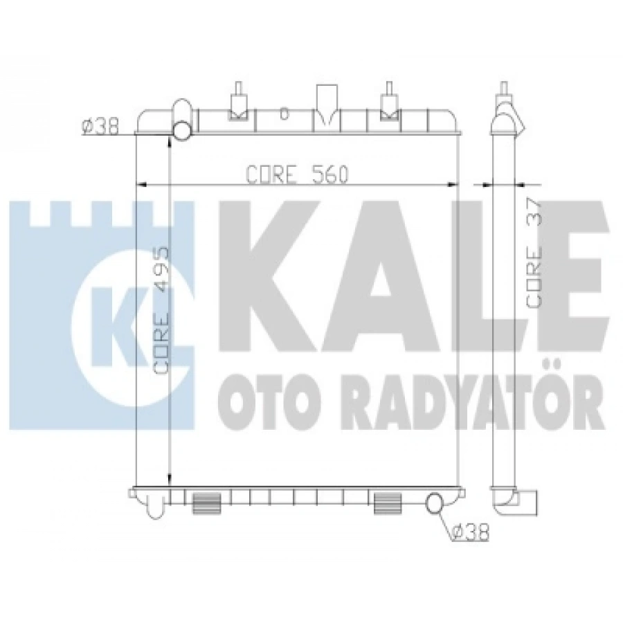 SU RADYATÖRÜ LAND ROVER RANGE ROVER 4.0-4.6 94-02