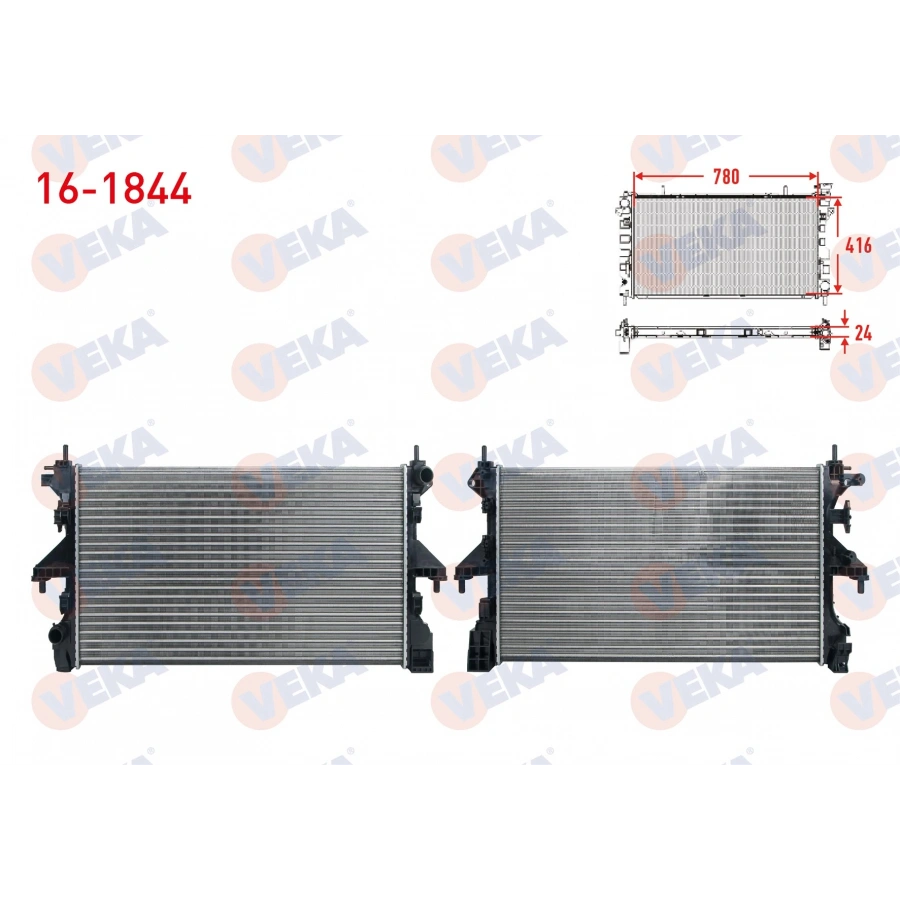 SU RADYATORU MEKANIK FIAT DUCATO 2.3 MJT 2014- / CITROEN JUMPER 2.2 HDI 2014- / PEUGEOT BOXER 2.2 HDI 2014-