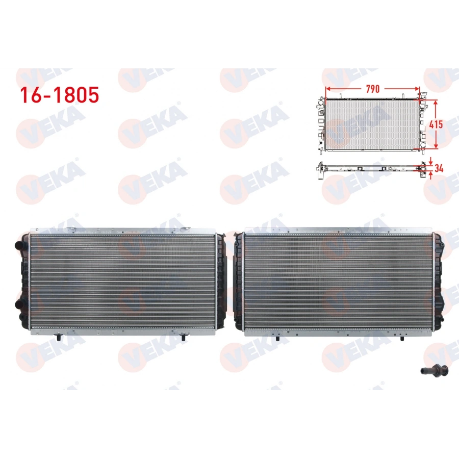SU RADYATORU MEKANIK FIAT DUCATO (244) 2.0 JTD M-T 2002-2006