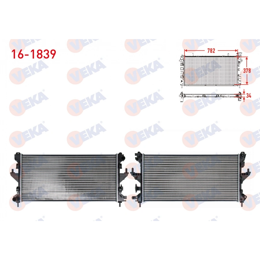 SU RADYATORU MEKANIK FIAT DUCATO III (250) 2.3 MJT M-T (INTERCOOLER BAGLANTISI INCE) 2006-2014