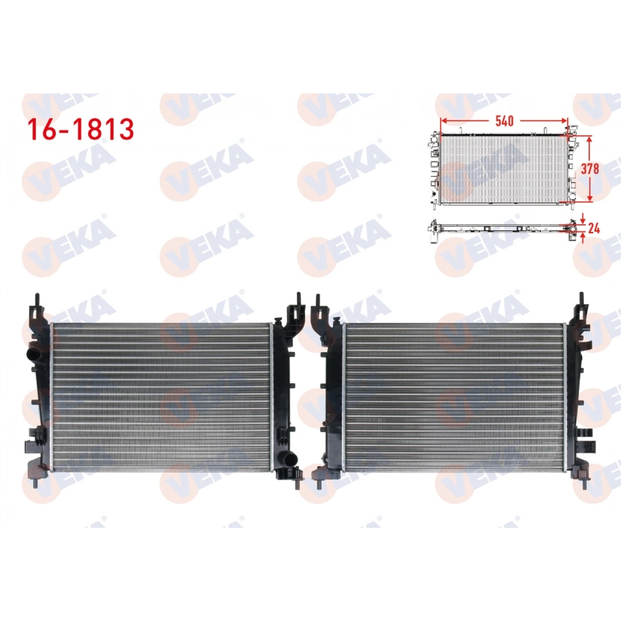 SU RADYATORU MEKANIK FIAT LINEA (323) 1.4 77 HP M-T 2007-