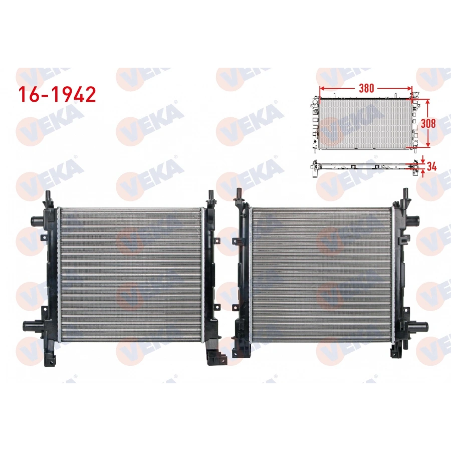 SU RADYATORU MEKANIK FORD KA 1.3 M-T 1996-2001