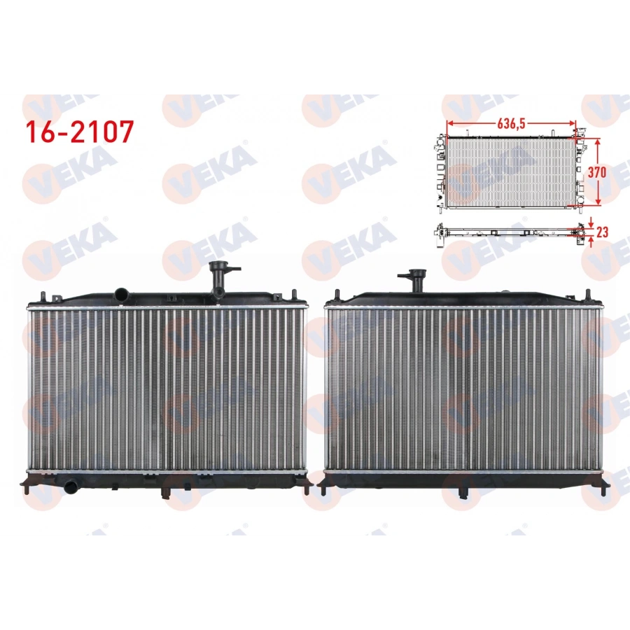 SU RADYATORU MEKANIK HYUNDAI ACCENT ERA 1.4i 16v M-T 2006-2012