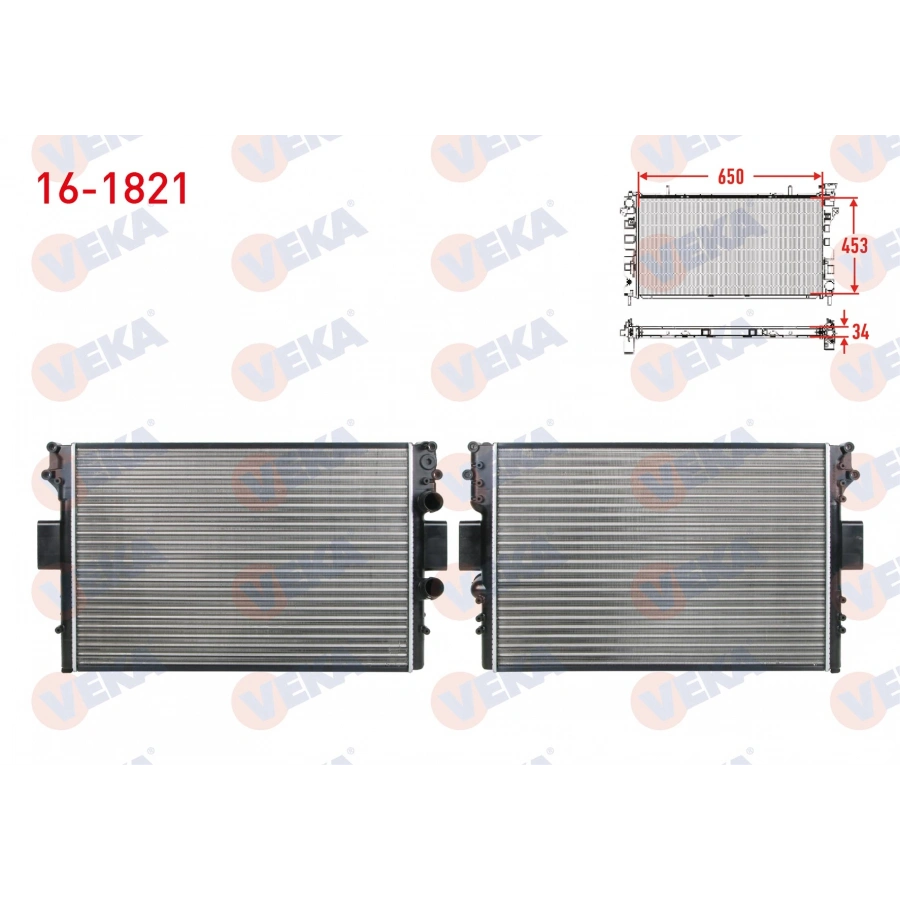 SU RADYATORU MEKANIK IVECO DAILY III (35C) 2.8 D M-T AC+/- 1999-2006