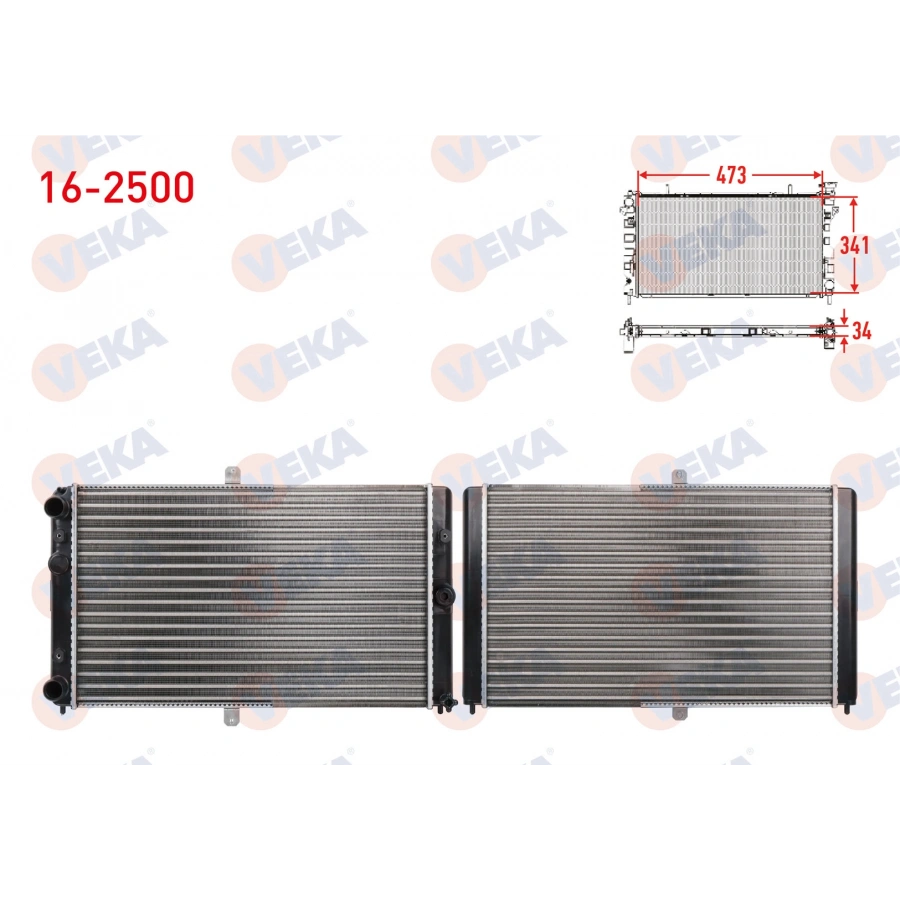 SU RADYATORU MEKANIK LADA SAMARA 1500 M-T 1986-1994